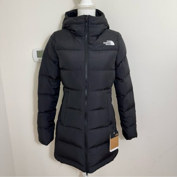 The North Face Women's Gotham Parka Down Coat TNF Black Sz XS S M L XL XXL NEW - Picture 2 of 16